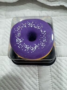 Chocolate Frosted Donut Squishy with Sprinkles